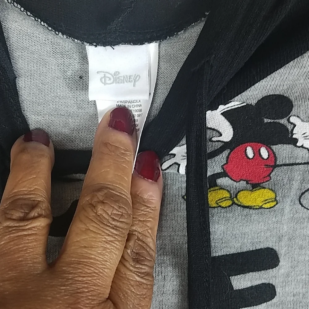 Disney,0003, Mickey mouse long sleeves hoody, Sz M - Picture 3 of 5